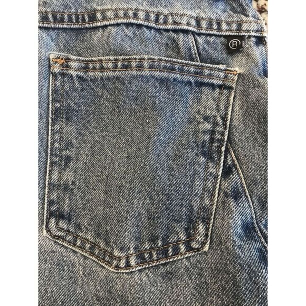 Vintage Zena Retro 80s 90s High Waist Jeans Mom Made in USA Women 12petite 28x28 - Picture 2 of 11